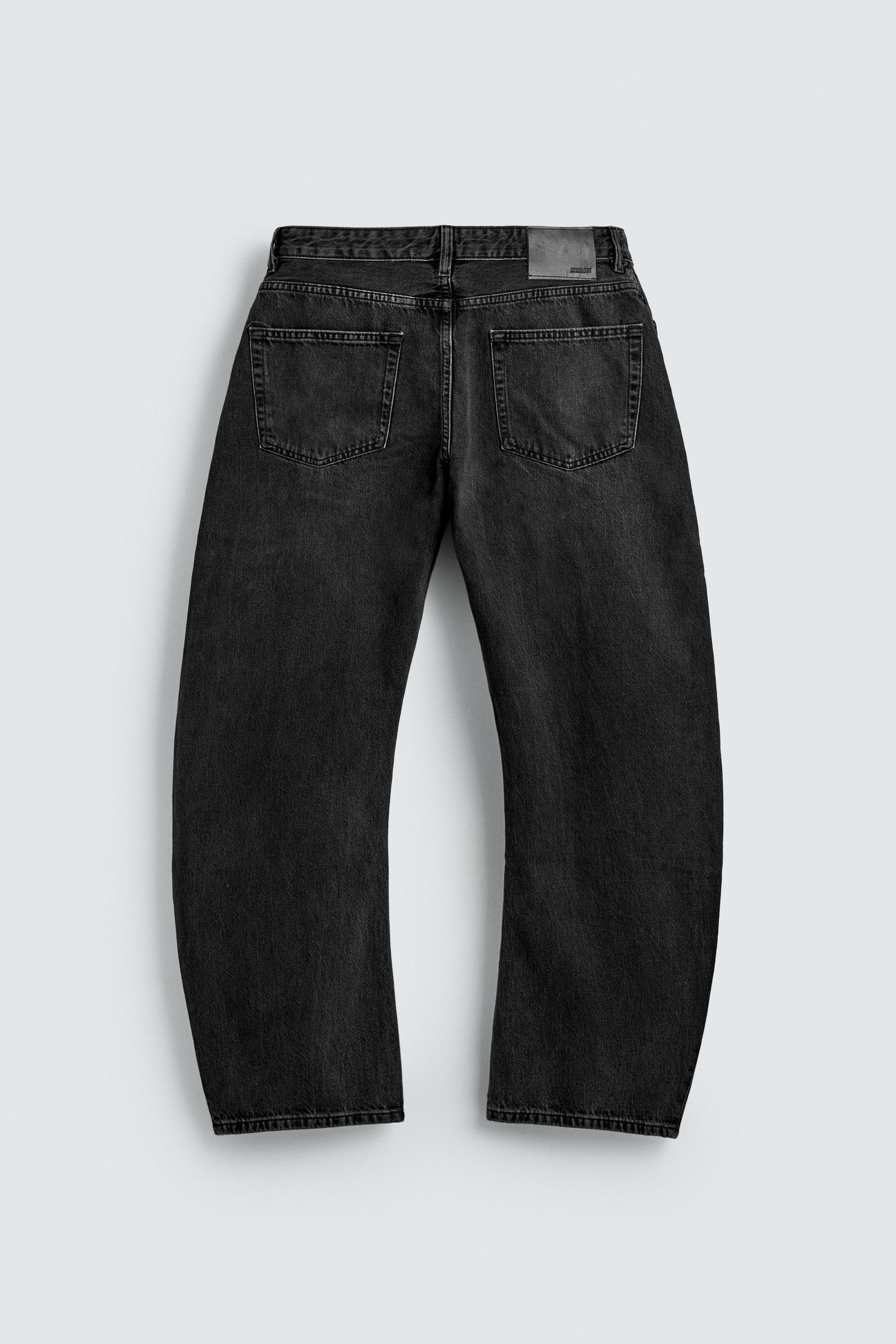 RELAXED BARREL FIT JEANS